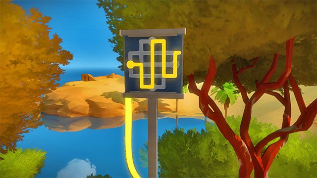 Laser, trzecia prawa zagadka - Rozwiązania zagadek | Skała - The Witness - poradnik do gry