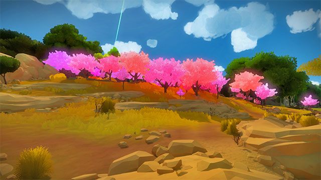 Ogród jest lokacją opcjonalną - Ogród - Solucja The Witness - The Witness - poradnik do gry