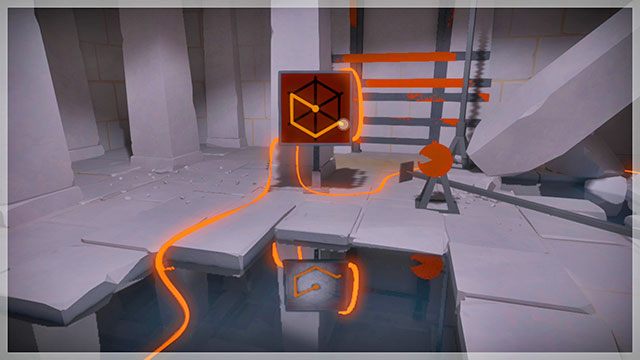 Drugi poziom podziemi, drugi panel - Rozwiązania zagadek | Świątynia słońca - The Witness - poradnik do gry