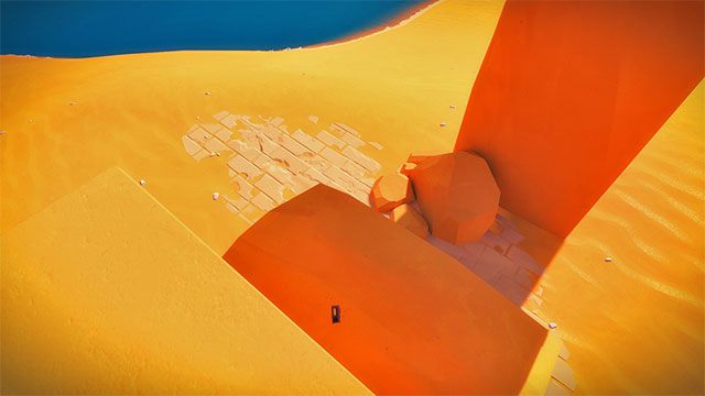 Po wejściu na szczyt spójrz w dół - Świątynia słońca - Sekrety i znajdźki The Witness - The Witness - poradnik do gry