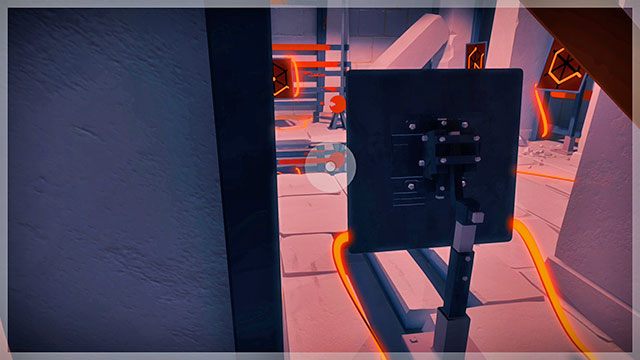 W celu rozwiązania kolejnej cofnij się i stań za panelem - Świątynia słońca - Sekrety i znajdźki The Witness - The Witness - poradnik do gry