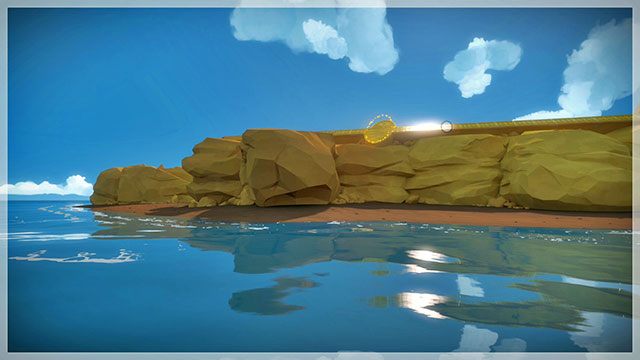 Skieruj się do kamieniołomów i wsiądź do łódki - Świątynia słońca - Sekrety i znajdźki The Witness - The Witness - poradnik do gry