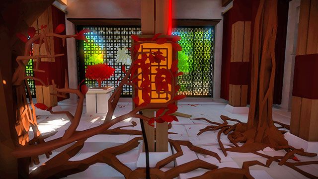 Po rozwiązaniu trzech łamigłówek na zewnątrz wróć do budynku - Kapliczka - Solucja The Witness - The Witness - poradnik do gry