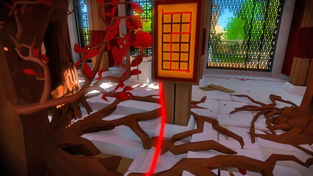 Cztery panele wewnętrzne, pierwszy - Rozwiązania zagadek | Kapliczka - The Witness - poradnik do gry