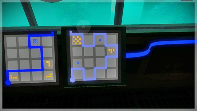 Druga piwnica, ostatni panel - Rozwiązania zagadek | Bagna - The Witness - poradnik do gry