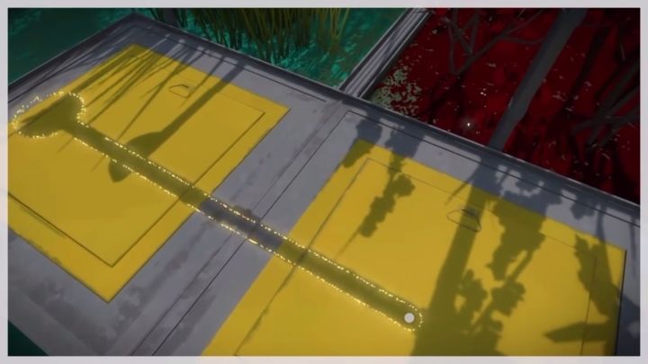 Pierwsza znajduje się tuż przy wejściu - Bagna - Sekrety i znajdźki - The Witness - poradnik do gry