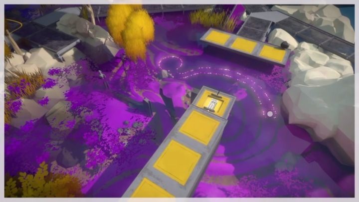 Rozwiązanie ostatniej wraz z układem platform - Bagna - Sekrety i znajdźki - The Witness - poradnik do gry