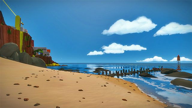 Budynek znajdziesz we wschodniej części wyspy, niedaleko drewnianego molo - Szklarnia - Solucja The Witness - The Witness - poradnik do gry