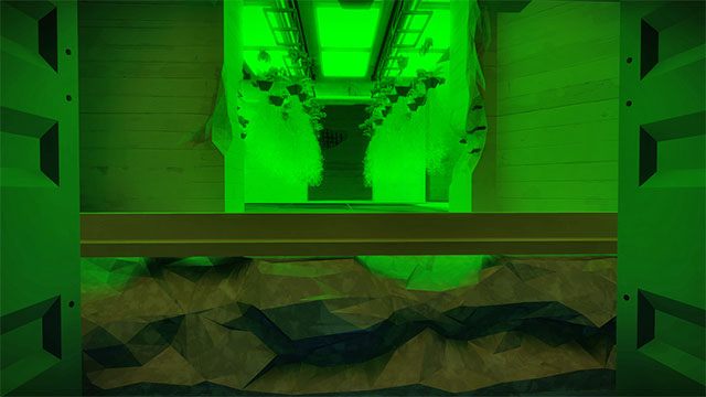 Po wejściu do windy ustaw na panelu sekwencję piątego piętra - Szklarnia - Sekrety i znajdźki - The Witness - poradnik do gry