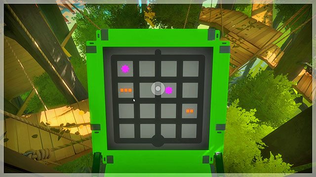 Cofnij się do wejścia do lokacji i tym razem wybierz przejście w prawo - Domki na drzewach - Solucja The Witness - The Witness - poradnik do gry
