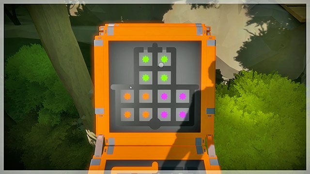 Przy drugim rozwidleniu skieruj je w prawo - Domki na drzewach - Solucja The Witness - The Witness - poradnik do gry