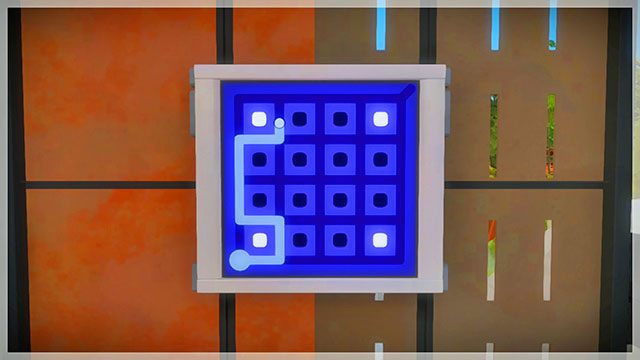 Wejście do kamieniołomu blokują dwie łamigłówki - Kamieniołom - Solucja The Witness - The Witness - poradnik do gry