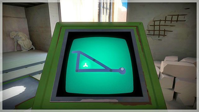 Wewnątrz budynku podejdź do panelu po lewej - Kamieniołom - Solucja The Witness - The Witness - poradnik do gry