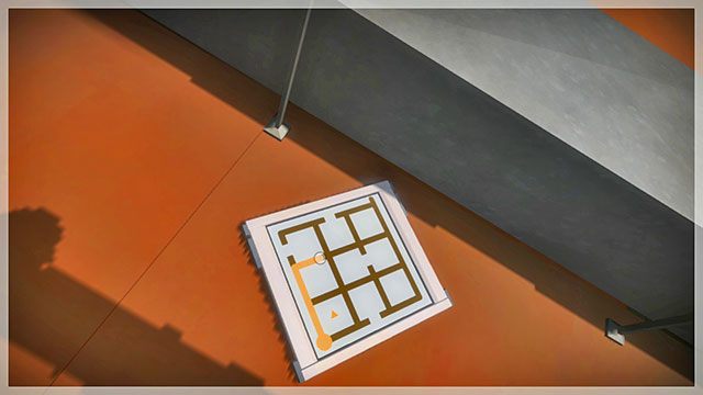 Na dachu znajdziesz kolejną łamigłówkę ze strzałką - Kamieniołom - Solucja The Witness - The Witness - poradnik do gry