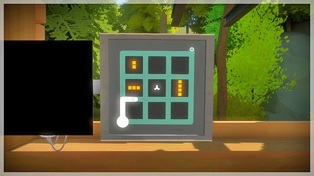 Kolejny zestaw łamigłówek będzie połączeniem zagadek z bagien oraz poprzedniego budynku - Kamieniołom - Solucja The Witness - The Witness - poradnik do gry