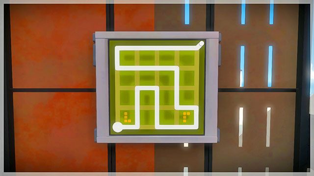 Wejście na teren kamieniołomu, druga zagadka - Rozwiązania zagadek | Kamieniołom - The Witness - poradnik do gry