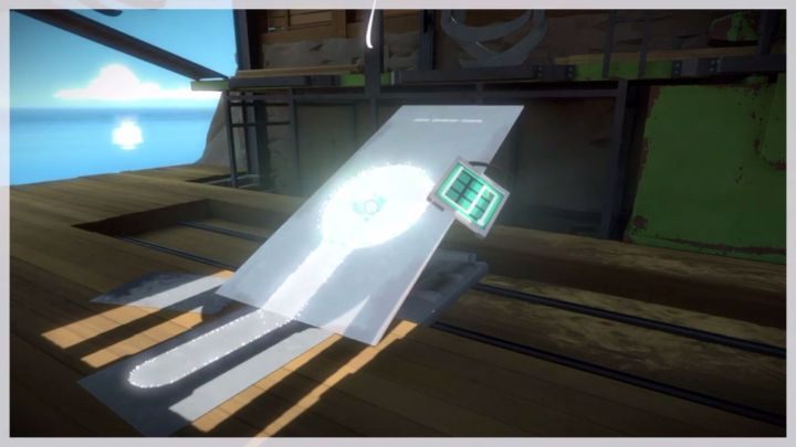 Ta zagadka wymagać będzie ruchu platformy - Kamieniołom - Sekrety i znajdźki - The Witness - poradnik do gry