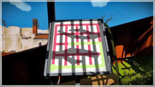 W kolejnym zestawie łamigłówek pojawią się dodatkowe pasy - Las - Solucja The Witness - The Witness - poradnik do gry