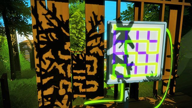 Las, czwarty zestaw łamigłówek, siódma - Rozwiązania zagadek | Las - The Witness - poradnik do gry