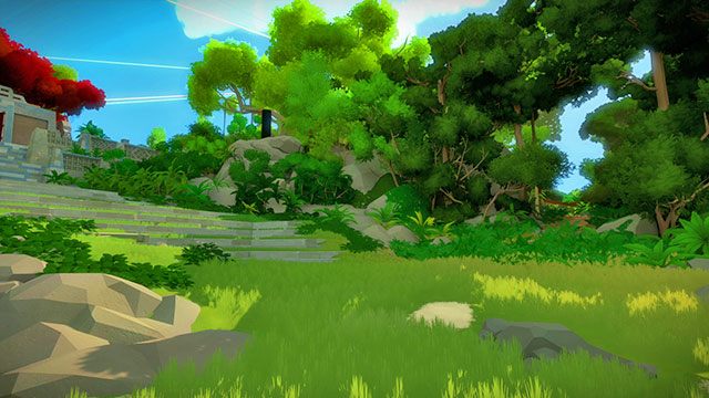 Lokację znajdziesz na wschód od kapliczki - Dżungla - Solucja The Witness - The Witness - poradnik do gry