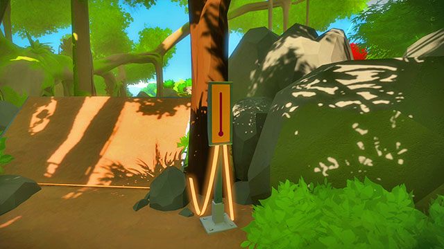 Po rozwiązaniu pierwszego zestawu łamigłówek wróć do kamiennych schodów - Dżungla - Solucja The Witness - The Witness - poradnik do gry