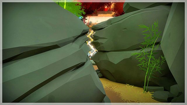 Od przycisku idź w lewo - Dżungla - Solucja The Witness - The Witness - poradnik do gry