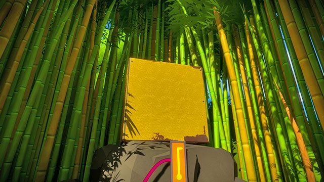 Po rozwiązaniu zestawu skręć w prawo i wejdź do labiryntu - Dżungla - Solucja The Witness - The Witness - poradnik do gry
