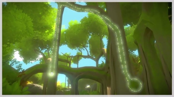 Ta znajduje się dokładnie za plecami - Dżungla - Sekrety i znajdźki The Witness - The Witness - poradnik do gry