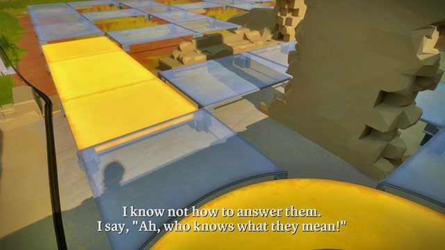 Obok panelu znajduje się właściwy labirynt - Zamek - Solucja The Witness - The Witness - poradnik do gry