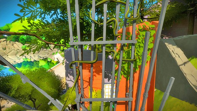 Podpowiedź do tej łamigłówki znajdziesz tuż przed nią - Miasteczko - Solucja The Witness - The Witness - poradnik do gry