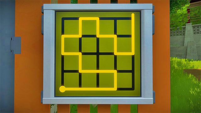 Zagadka opuszczająca schody - Rozwiązania zagadek | Miasteczko - The Witness - poradnik do gry