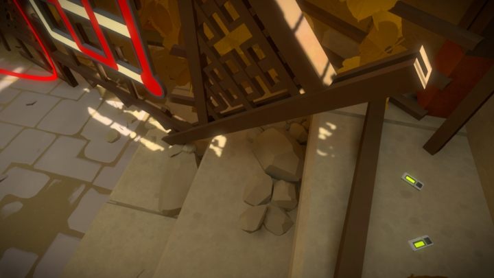 Dwa znajdują się w zrujnowanej świątyni - Miasteczko - Sekrety i znajdźki - The Witness - poradnik do gry