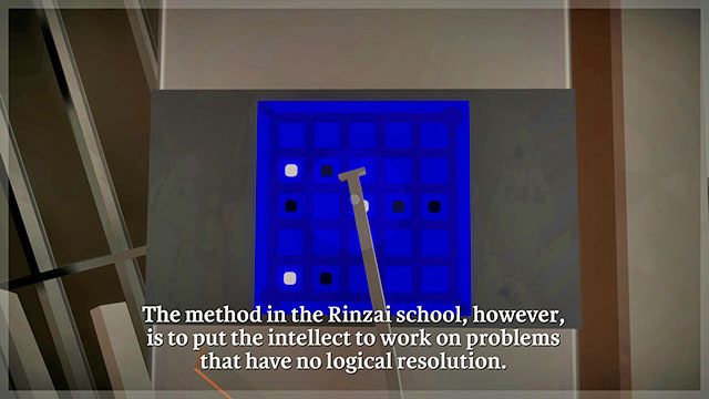 W pomieszczeniu po lewej znajdziesz kolejny zestaw prostych zagadek - Góra - Solucja The Witness - The Witness - poradnik do gry