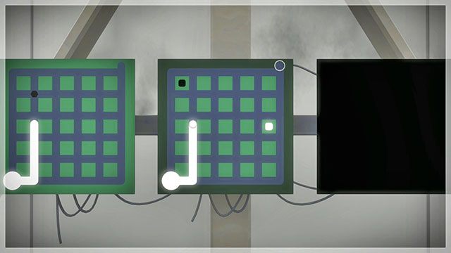 Zestaw łamigłówek po drugiej stronie pomieszczenia jest synchroniczny - Góra - Solucja The Witness - The Witness - poradnik do gry