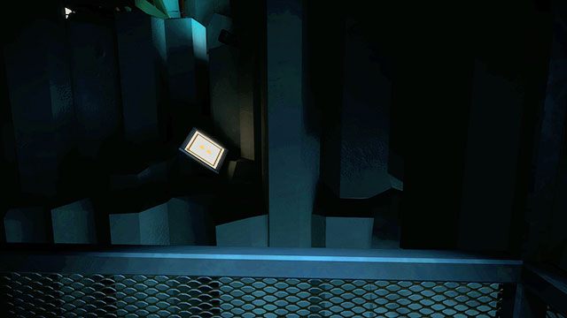 Jadąc w dół po lewej od panelu kontrolnego zobaczysz łamigłówkę ze strzałkami - Góra - Solucja The Witness - The Witness - poradnik do gry