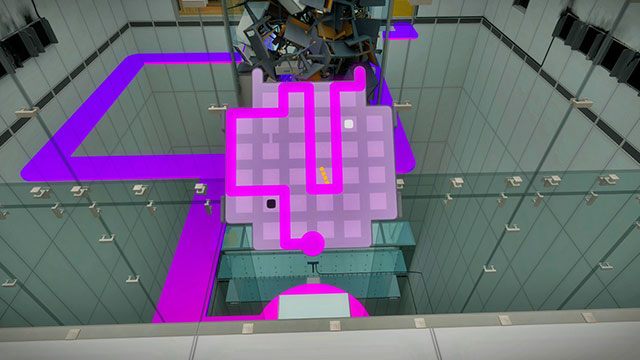 Pierwszy poziom, panel kontrolny, pierwsze ustawienie - Góra 1 - Rozwiązania zagadek The Witness - The Witness - poradnik do gry