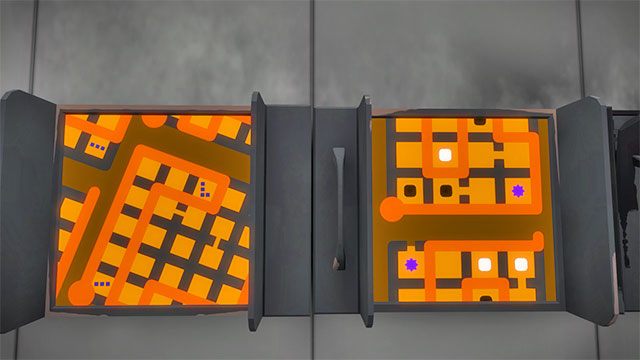 Łamigłówki po lewej, dwie kolejne - Góra 1 - Rozwiązania zagadek The Witness - The Witness - poradnik do gry