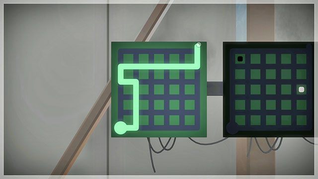 Drugi poziom, drugi zestaw łamigłówek, pierwsza - Góra 2 - Rozwiązania zagadek The Witness - The Witness - poradnik do gry