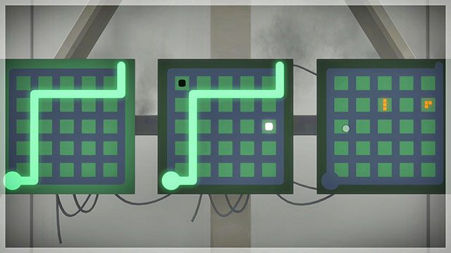 Drugi poziom, drugi zestaw łamigłówek, druga - Góra 2 - Rozwiązania zagadek The Witness - The Witness - poradnik do gry