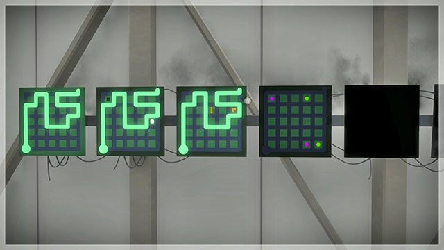 Drugi poziom, drugi zestaw łamigłówek, trzecia - Góra 2 - Rozwiązania zagadek The Witness - The Witness - poradnik do gry