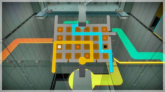 Drugi poziom, drugi panel kontrolny, drugie ustawienie - Góra 2 - Rozwiązania zagadek The Witness - The Witness - poradnik do gry