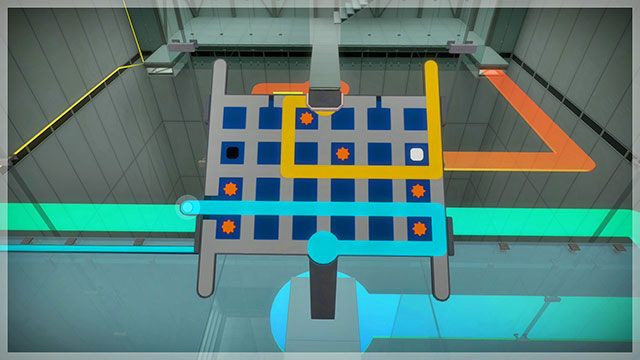 Drugi poziom, pierwszy panel kontrolny, trzecie ustawienie - Góra 2 - Rozwiązania zagadek The Witness - The Witness - poradnik do gry