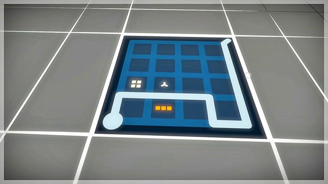 Trzeci poziom, pierwsza łamigłówka - Góra 2 - Rozwiązania zagadek The Witness - The Witness - poradnik do gry