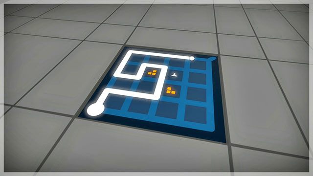 Trzeci poziom, czwarta łamigłówka - Góra 2 - Rozwiązania zagadek The Witness - The Witness - poradnik do gry