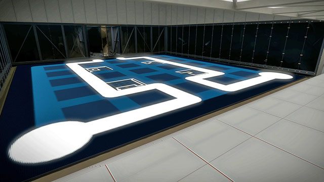 Trzeci poziom, piąta łamigłówka - Góra 2 - Rozwiązania zagadek The Witness - The Witness - poradnik do gry