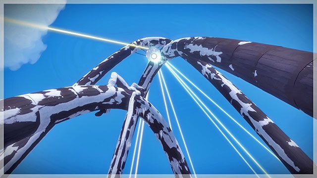 Kolejne trzy znajdziesz po spojrzeniu na miejsce koncentracji laserów - Góra - Sekrety The Witness - The Witness - poradnik do gry