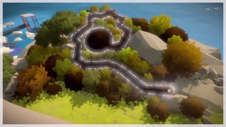 Oto kolejna zagadka - Góra - Sekrety The Witness - The Witness - poradnik do gry
