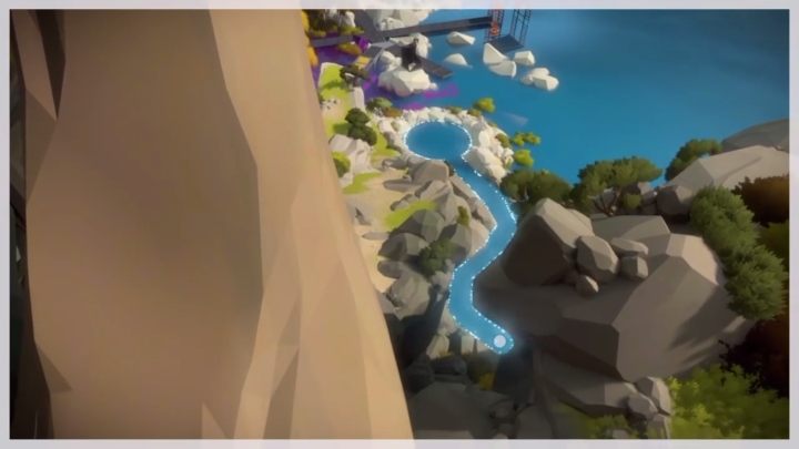 I jeszcze jedna, tuż obok poprzedniej - Góra - Sekrety The Witness - The Witness - poradnik do gry