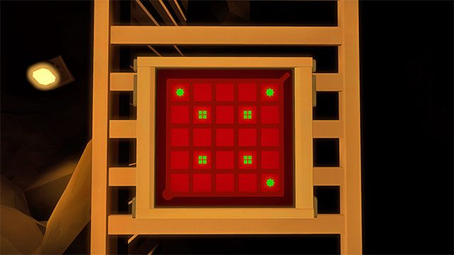 Po prawej otworzą się drzwi blokowane przez kolejną łamigłówkę - Wyzwanie | Dodatkowe sekrety - The Witness - poradnik do gry