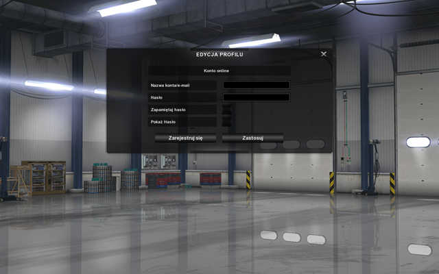 W grze istnieje opcja połączenia profilu z kontem online poprzez stronę www - Konto online w American Truck Simulator | Pierwsze kroki - American Truck Simulator - poradnik do gry